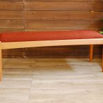 【16%OFF】ブラックチェリー材ベンチ